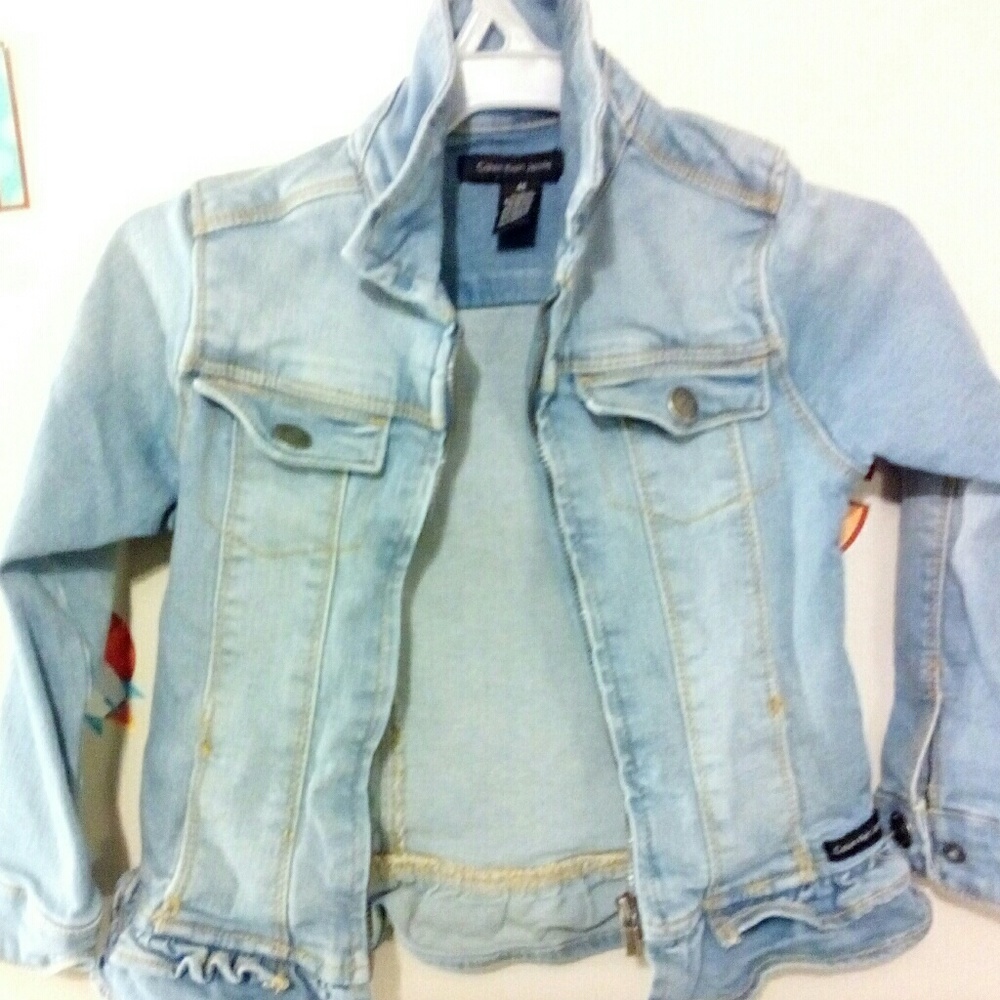 Girls Calvin Klein jean jacket